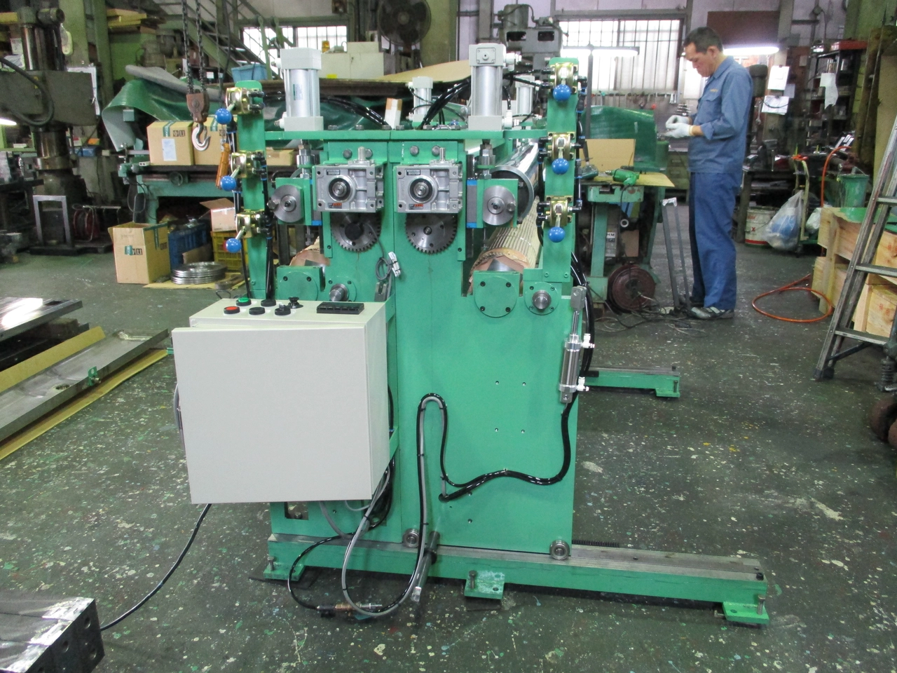 フレキン2色印刷機